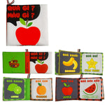 Charger l'image dans la galerie, Bộ 6 Sách Vải Song Ngữ Việt - Anh Kích Thích Thị Giác Cho Bé (Pipô Việt Nam)