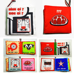 Charger l'image dans la galerie, Bộ 6 Sách Vải Song Ngữ Việt - Anh Kích Thích Thị Giác Cho Bé (Pipô Việt Nam)