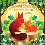 Tải hình ảnh vào trình xem Thư viện, Touch And Feel - Sách Sờ Chạm Khám Phá - Thế Giới Động Vật - Bốn Mùa Tươi Đẹp