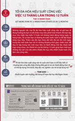 Tải hình ảnh vào trình xem Thư viện, Tối Đa Hóa Hiệu Suất Công Việc – Việc 12 Tháng Làm Trong 12 Tuần