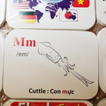 Tải hình ảnh vào trình xem Thư viện, Bộ Thẻ Học Thông Minh Flashcard Song Ngữ Cho Bé