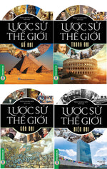 Tải hình ảnh vào trình xem Thư viện, Combo 4 Cuốn Lược Sử Thế Giới: Cổ Đại + Trung Đại + Cận Đại + Hiện Đại