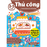 Tải hình ảnh vào trình xem Thư viện, Thủ Công 3-5 Tuổi - Giáo Dục Nhật Bản - Bộ Sách Dành Cho Lứa Tuổi Nhi Đồng - Thích Hợp Cho Trẻ Bắt Đầu Có Hứng Thú Với Kéo Và Keo Dán