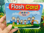 Tải hình ảnh vào trình xem Thư viện, Bộ Thẻ Học Thông Minh Flashcard Song Ngữ Cho Bé