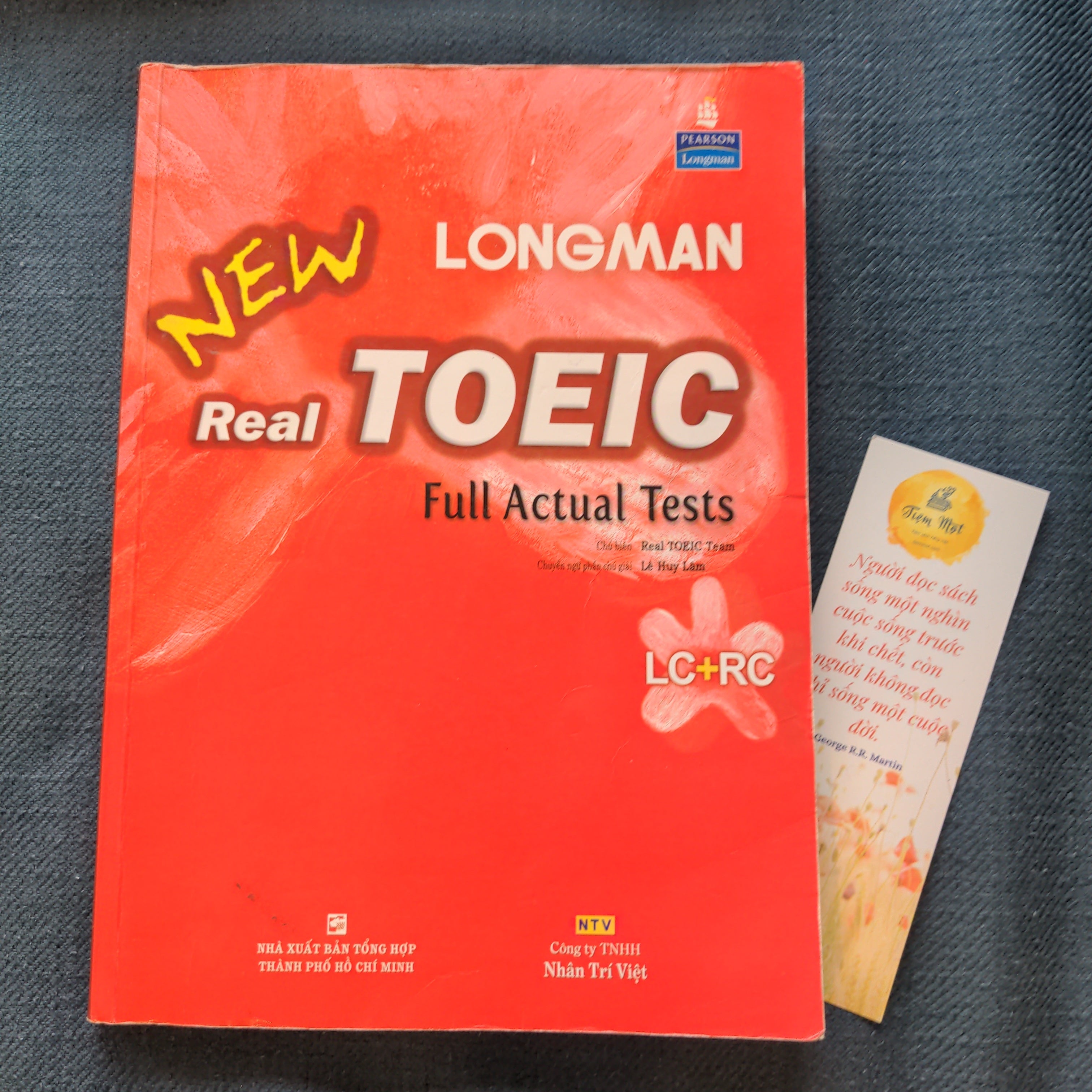 New Longman Real TOEIC Full Actual Tests (Thuộc dự án Sách cho tặng)