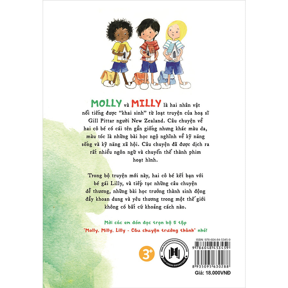 Combo 5 Tập: Molly, Milly, Lilly - Câu Chuyện Trưởng Thành