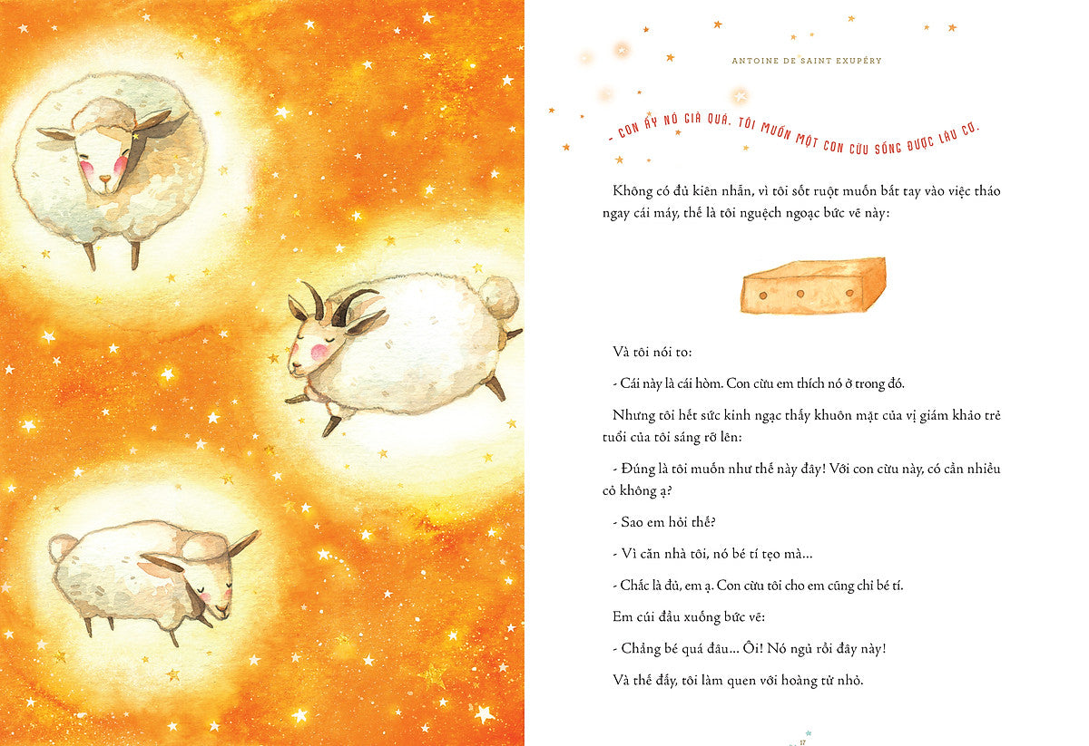 Hoàng Tử Bé - Ấn Bản Minh Họa Màu Việt Nam