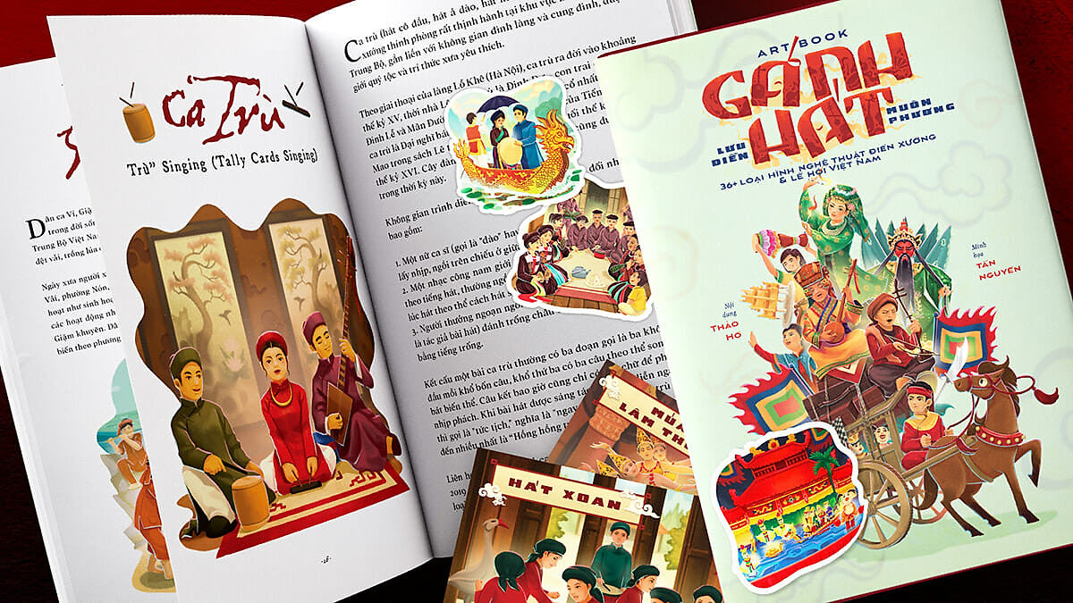 Artbook Gánh Hát Lưu Diễn Muôn Phương