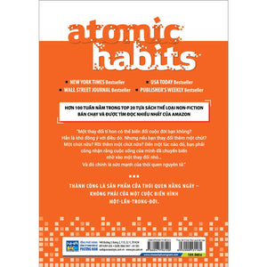 Atomic Habits -Thay Đổi Tí Hon Hiệu Quả Bất Ngờ