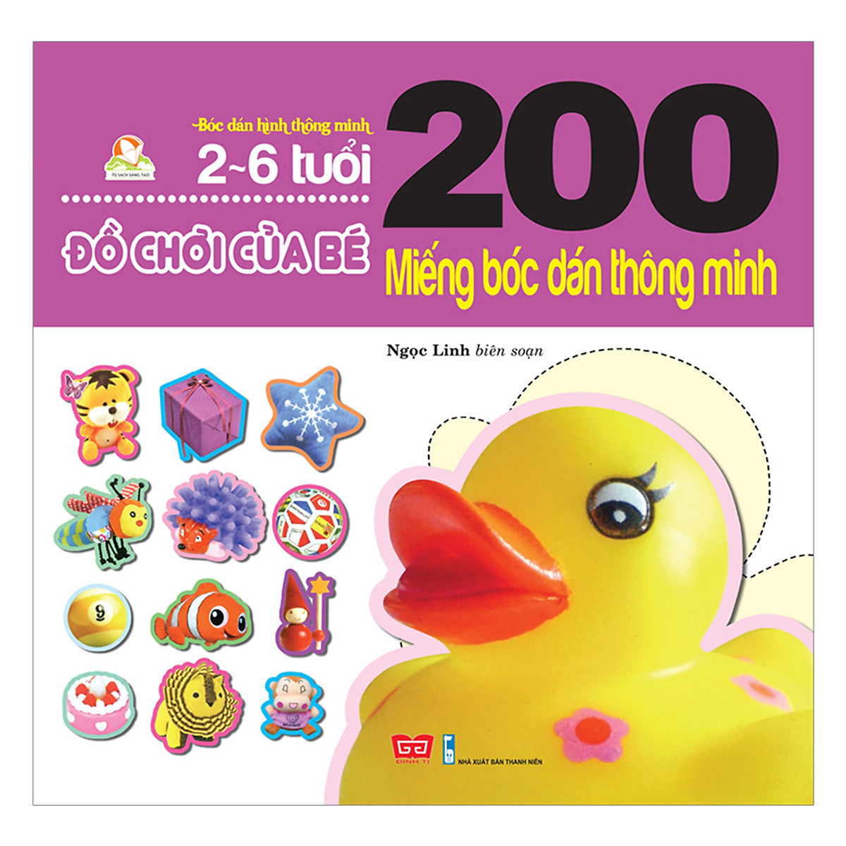 200 Miếng Bóc Dán Thông Minh Đồ Chơi Của Bé