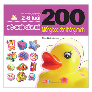 200 Miếng Bóc Dán Thông Minh Đồ Chơi Của Bé