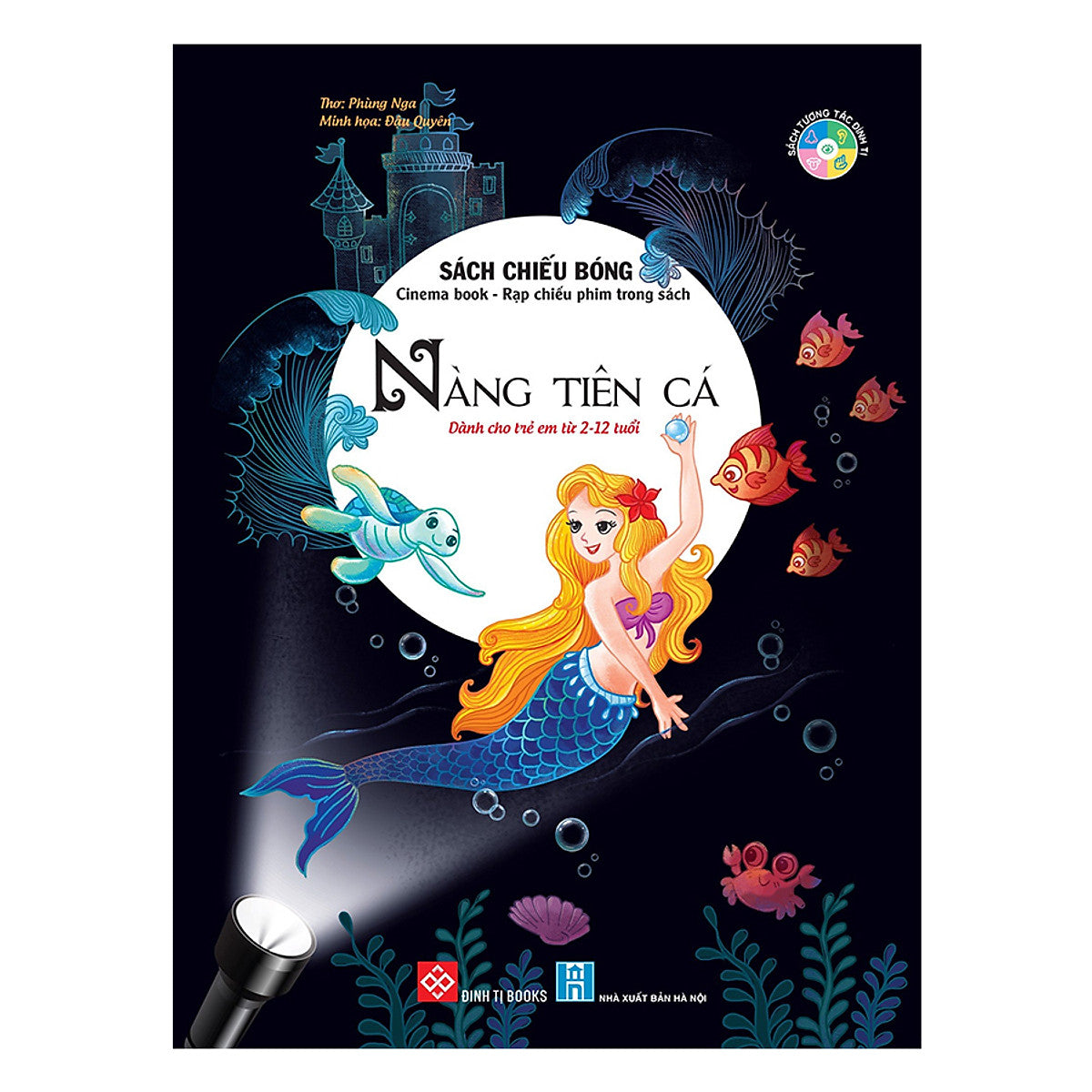 Sách Chiếu Bóng - Cinema Book - Rạp Chiếu Phim Trong Sách - Nàng Tiên Cá