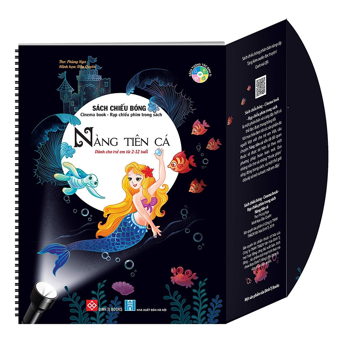 Sách Chiếu Bóng - Cinema Book - Rạp Chiếu Phim Trong Sách - Nàng Tiên Cá