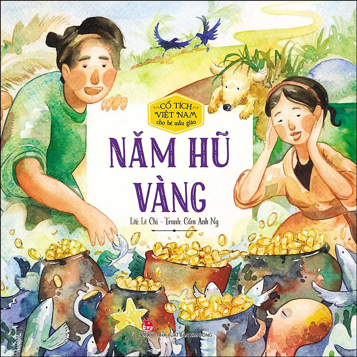Cổ Tích Việt Nam Cho Bé Mẫu Giáo - Năm Hũ Vàng