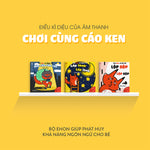 Tải hình ảnh vào trình xem Thư viện, Combo Ehon Làm Quen Với Âm Thanh Cùng Cáo Ken (3Q)
