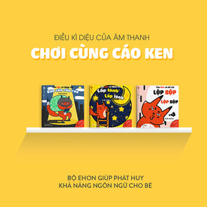 Combo Ehon Làm Quen Với Âm Thanh Cùng Cáo Ken (3Q)