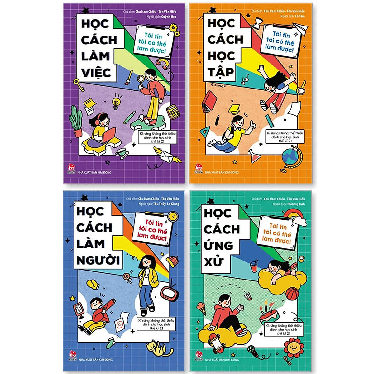 Combo 4 Cuốn: Tôi Tin Tôi Có Thể Làm Được