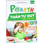 Tải hình ảnh vào trình xem Thư viện, Combo Trọn Bộ Sách Pomath - Toán Tư Duy Cho Trẻ Em 4-6 Tuổi (6 Cuốn)
