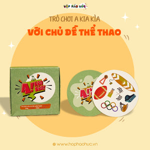 Set Trò Chơi A Kia Kìa Chủ Đề Thể Thao Rèn Luyện Tinh Mắt, Phản Xạ Cho Bé 6-10