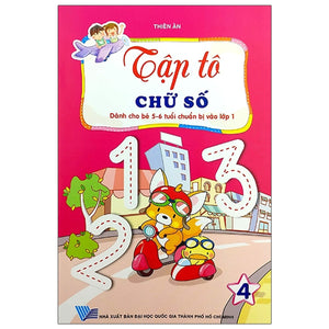 Tập Tô Chữ Số Dành Cho 5-6 Tuổi