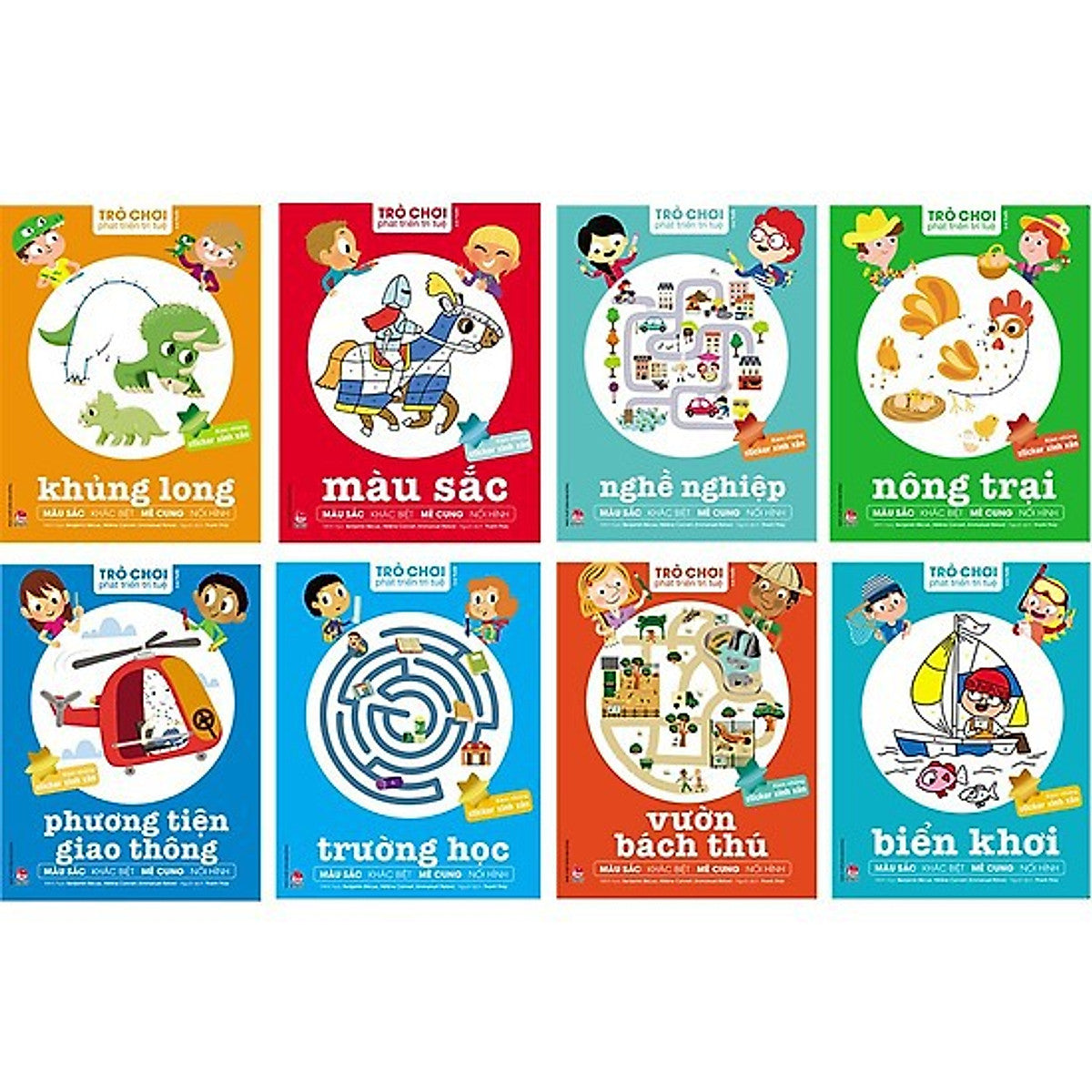 Combo Trò Chơi Phát Triển Trí Tuệ