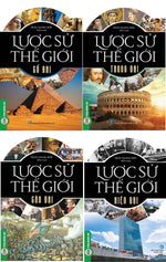Tải hình ảnh vào trình xem Thư viện, Combo 4 Cuốn Lược Sử Thế Giới: Cổ Đại + Trung Đại + Cận Đại + Hiện Đại
