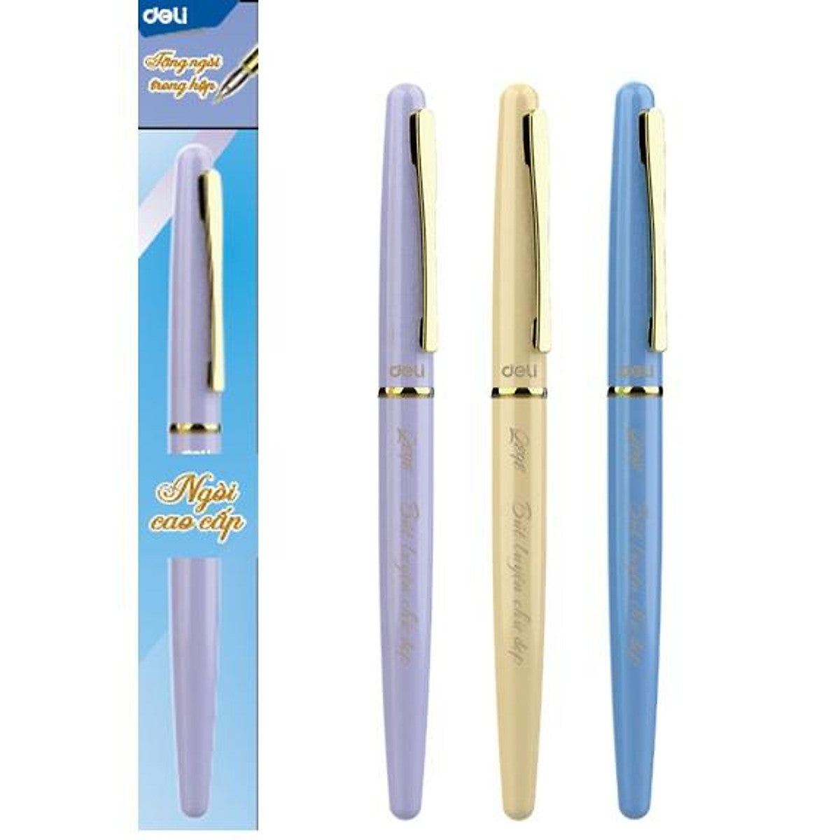 Bút Máy Học Sinh Luyện Chữ Đẹp Deli Cq898