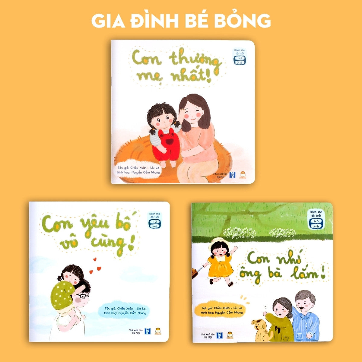 Gia Đình Bé Bỏng (Bộ 3 Cuốn)