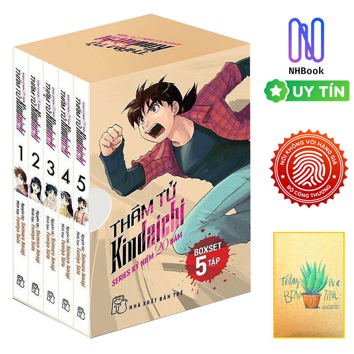 Boxset Thám Tử Kindaichi - Series Kỷ Niệm 20 Năm Nxb Trẻ ( Trọn Bộ 5 Tập )