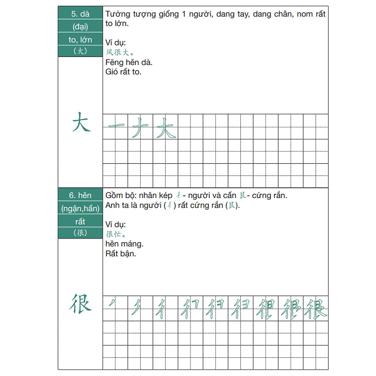 Combo Luyện Nhớ 3300 Chữ Hán - 3 Quyển