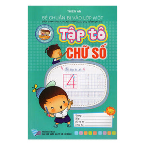 Tập Tô Chữ Số Chuẩn Bị Vào Lớp 1