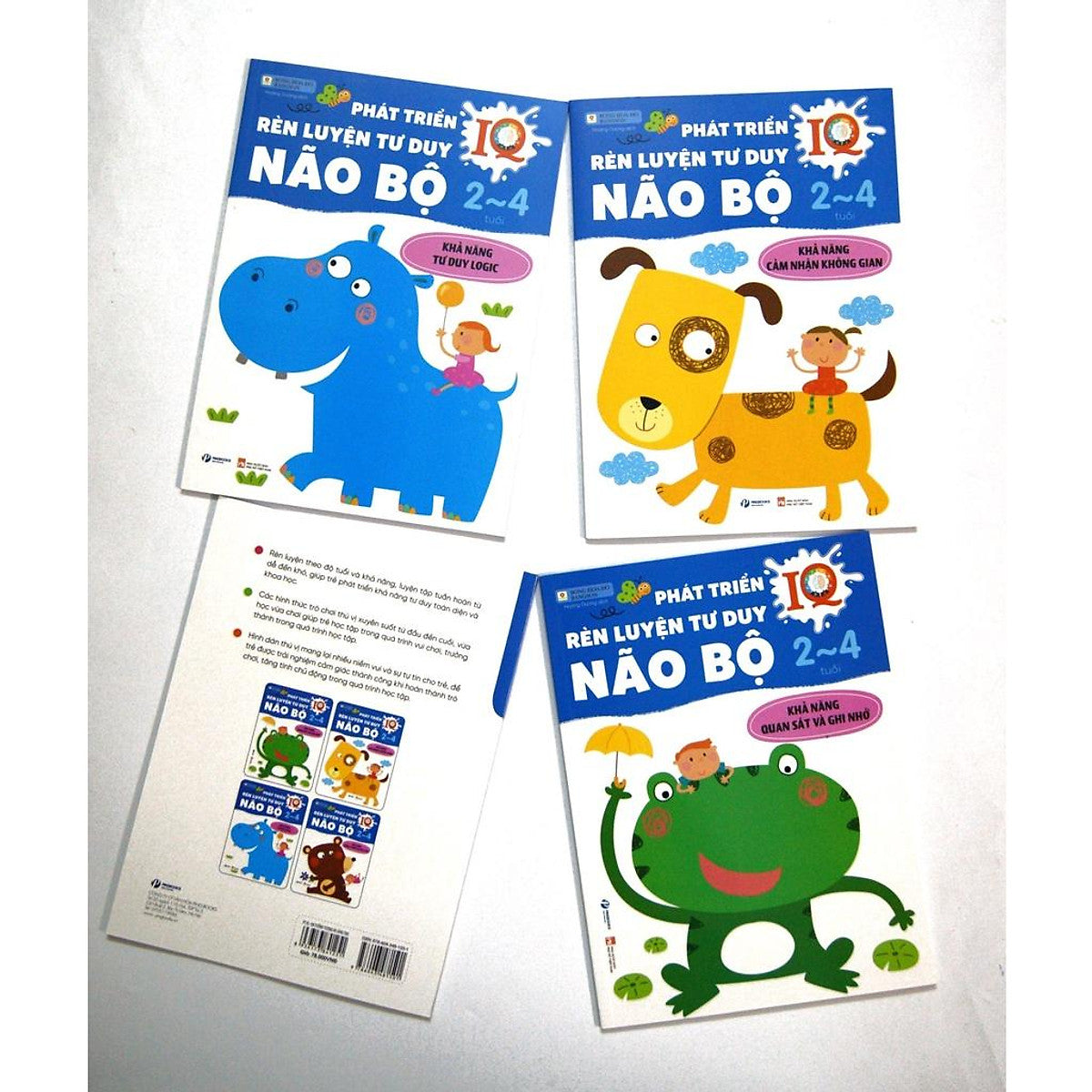 Phát Triển Iq, Rèn Luyện Tư Duy Não Bộ (2-4 Tuổi) - Tưởng Tượng, Sáng Tạo