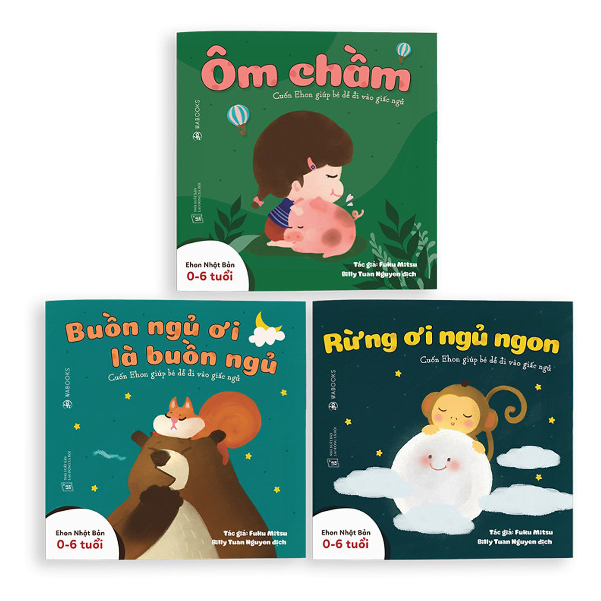 Ehon Buồn Ngủ Ơi Là Buồn Ngủ (Bộ 3 Quyển)