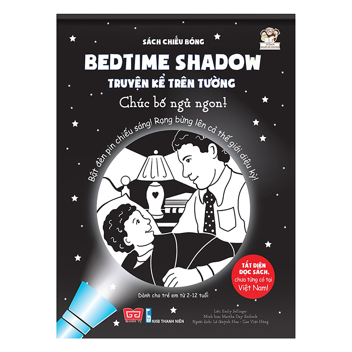 Sách Chiếu Bóng - Bedtime Shadow - Truyện Kể Trên Tường - Chúc Bố Ngủ Ngon!