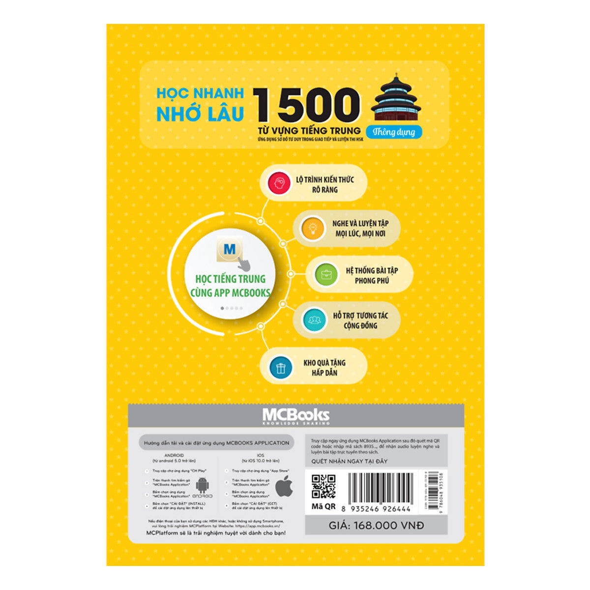 Học Nhanh Nhớ Lâu 1500 Từ Vựng Tiếng Trung Thông Dụng