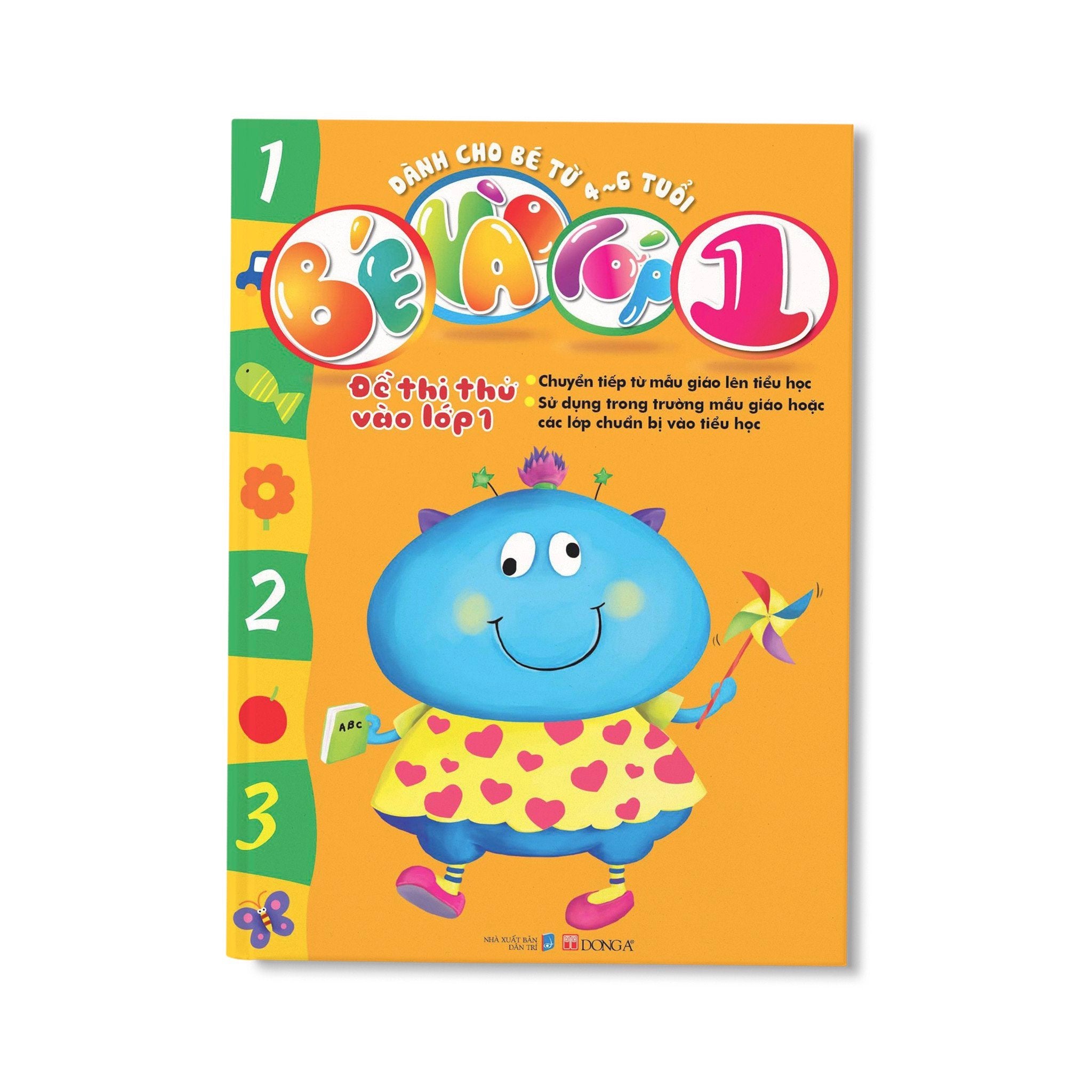 Bé vào lớp 1 - Đề thi thử vào lớp 1 - 30